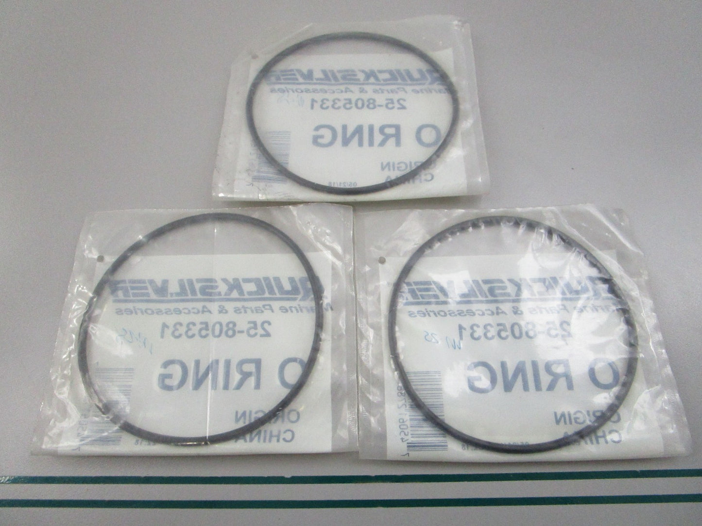 NEW OEM (LOT OF 3) 25-805331 Mercury Quicksilver O-Ring 0810