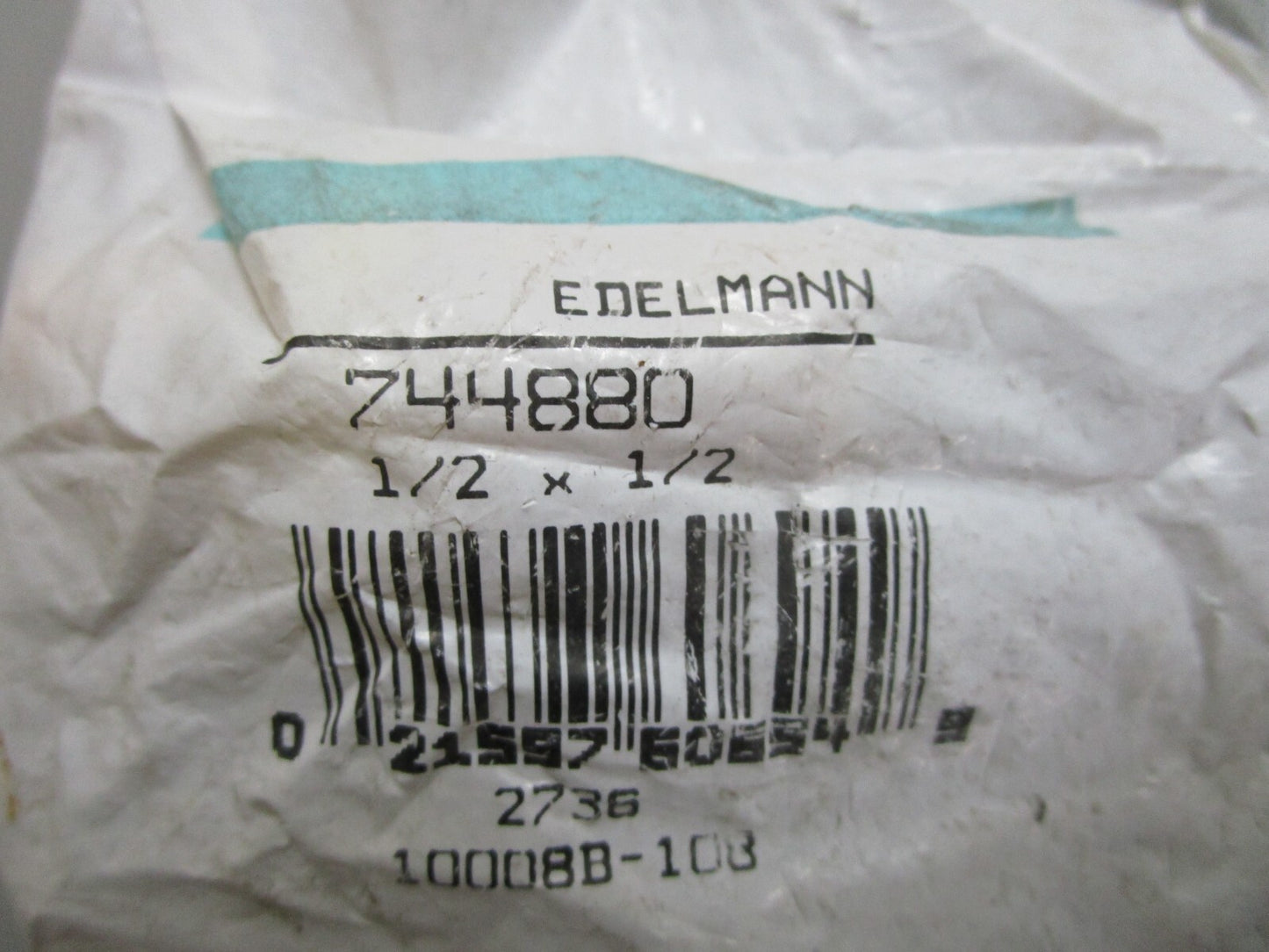 *NEW* 0750 Edelmann HOSE END FITTING 744880