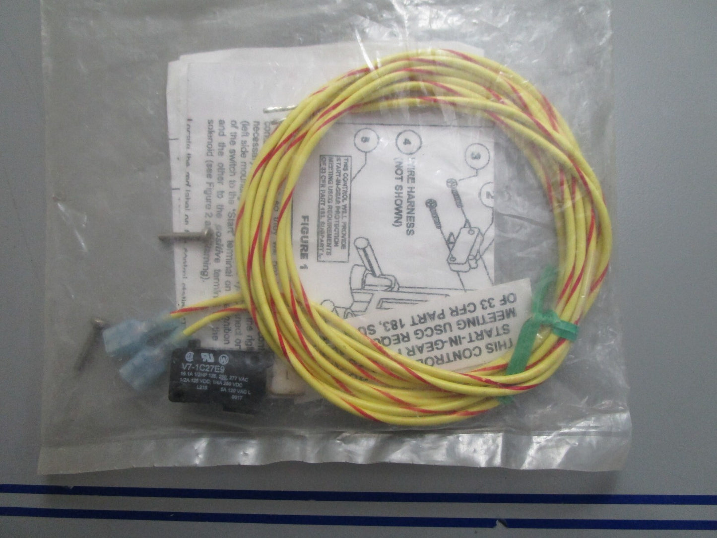 *NEW* 0820 Teleflex Neutral Start Switch Kit CA27090P
