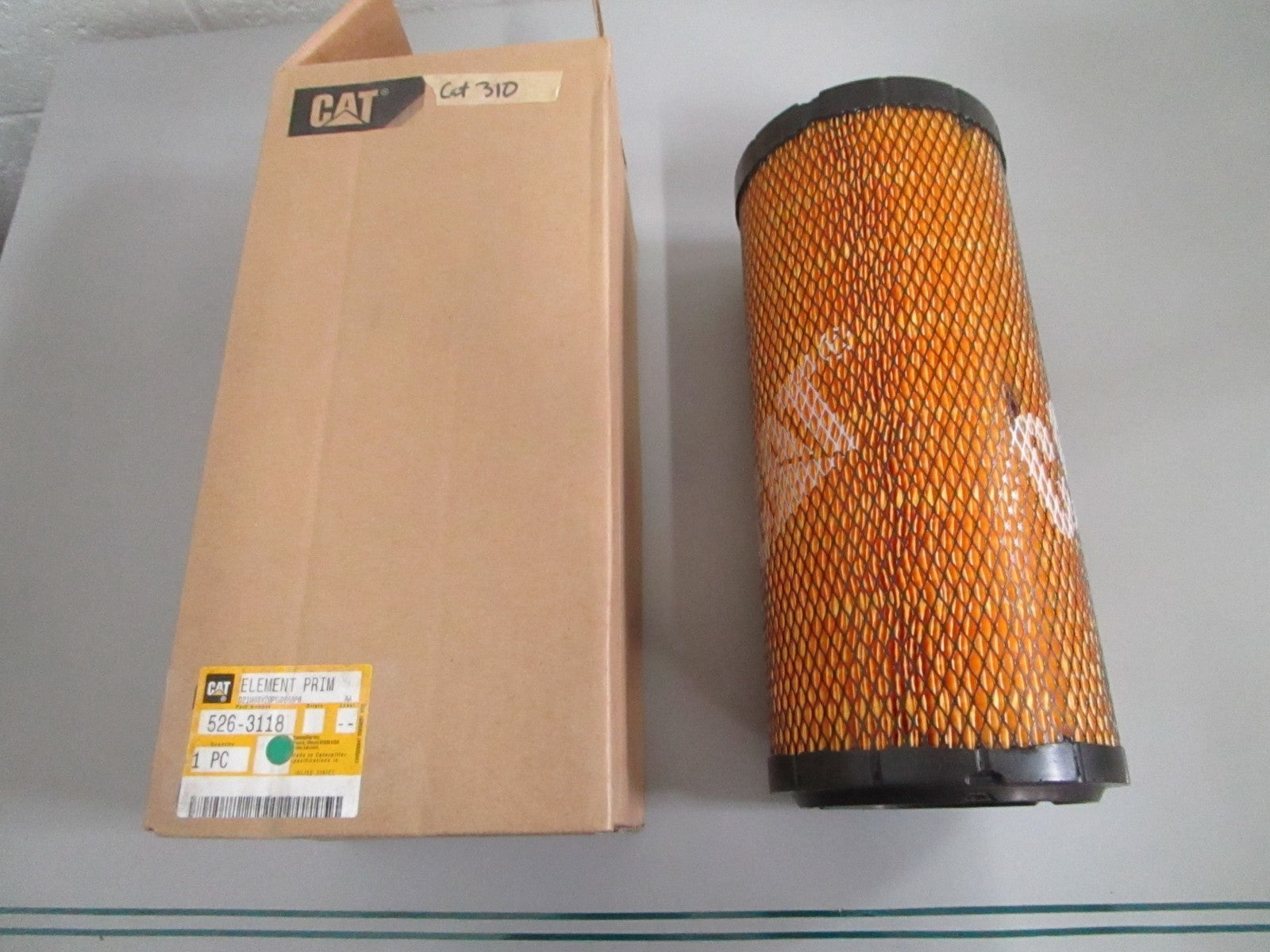 Caterpillar 526-3118 NEW OEM Primary Air Filter C2.4 C3.3B Mini Excavator 0820