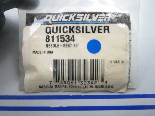 *NEW OEM* 0810 Mercury Quicksilver Needle Seat Kit 811534