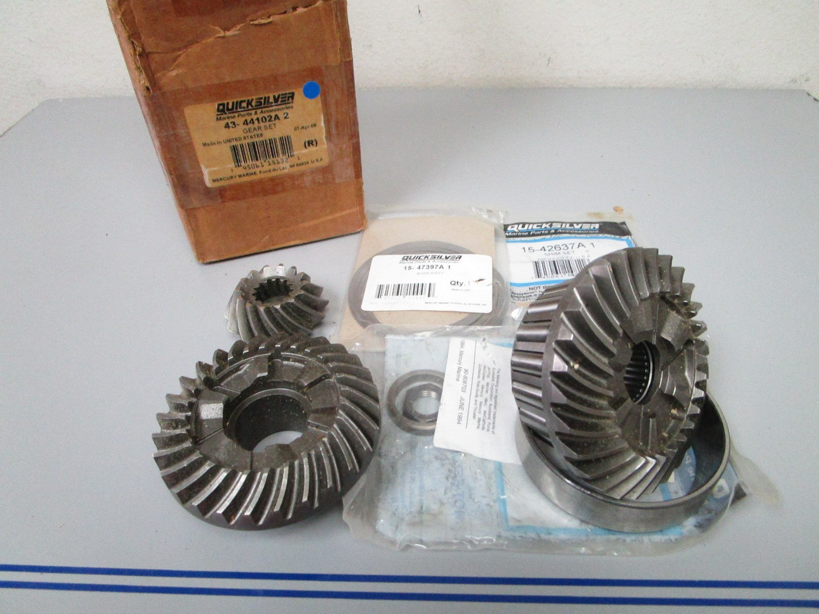 *NEW OEM* 0720 Mercury Quicksilver Gear Set Assembly 43-44102A2