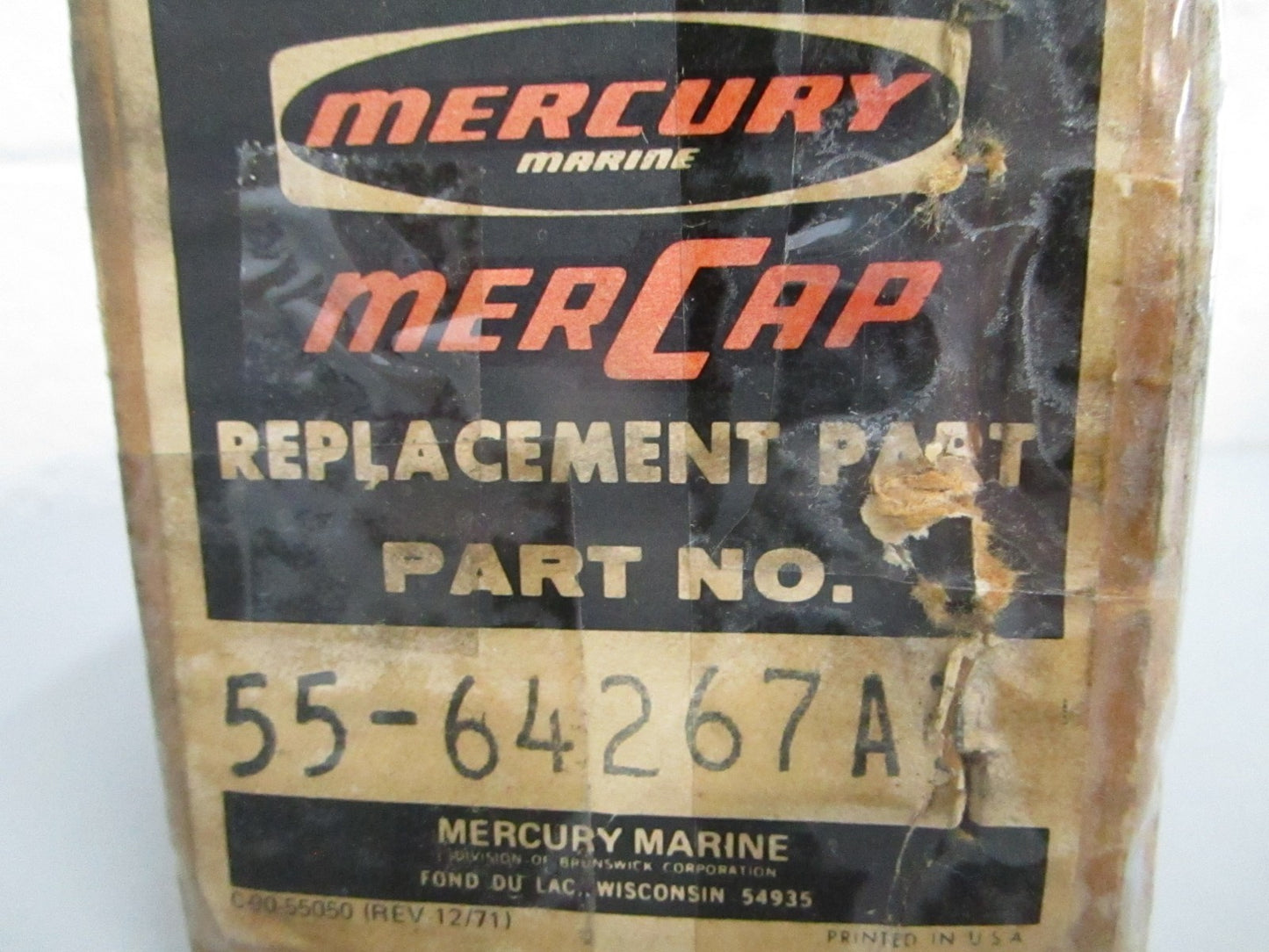 *NEW OEM* 0820 Mercury Quicksilver Shock Absorber 55-64267A1
