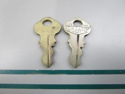 NEW OEM (LOT OF 2) 501581 0501581 OMC Johnson Evinrude KF66 Ignition Key 0810