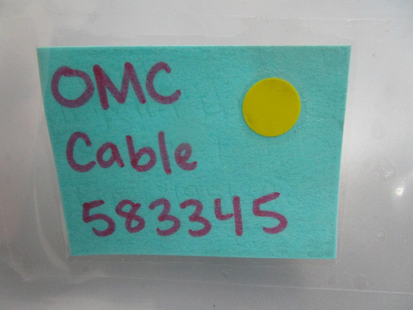 *NEW OEM* 0820 OMC Johnson Evinrude Cable 583345 0583345
