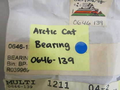 *NEW OEM* 0820 Arctic Cat Bearing 0646-139