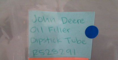 NEW OEM R528291 John Deere Oil Filler Dipstick Tube 0820