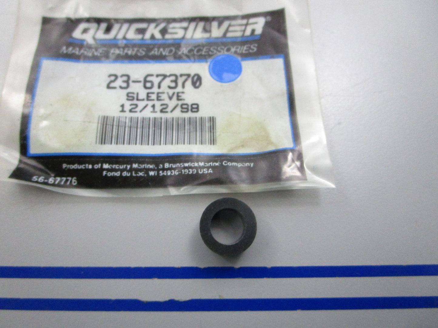 NEW OEM 23-67370 Mercury Quicksilver Sleeve 0810