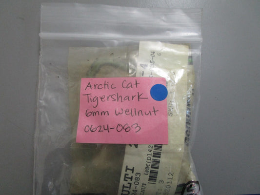 *NEW OEM* 0810 Arctic Cat Tigershark 6MM Wellnut 0624-083