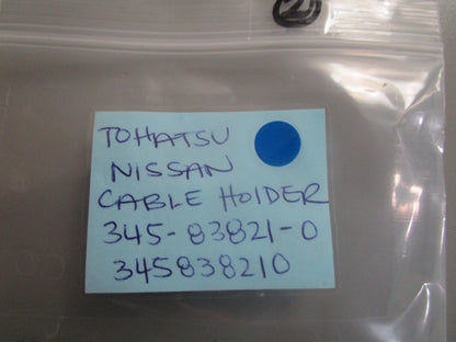 *NEW OEM* 0810 Tohatsu Nissan Cable Holder 345-83821-0 345838210