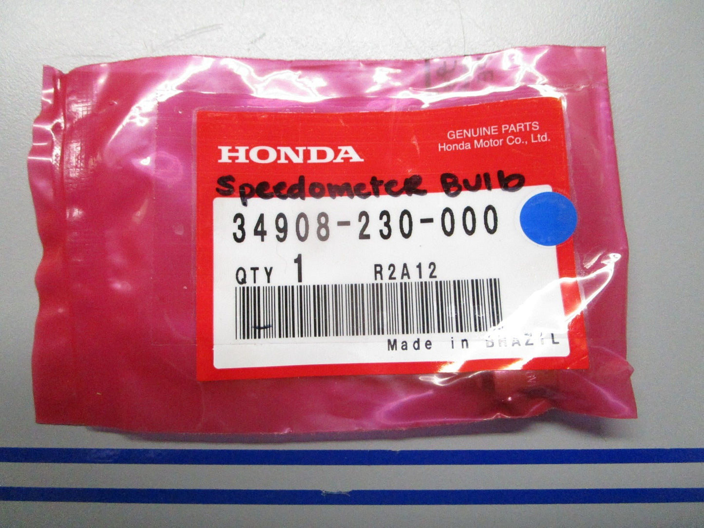 *NEW OEM* 0810 Honda Speedometer Bulb 34908-230-000