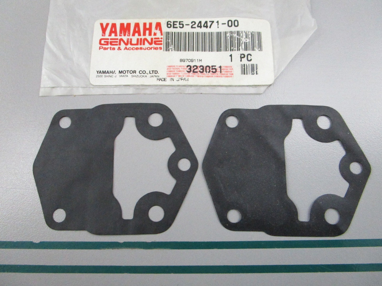 NEW OEM (LOT OF 2) 6E5-24471-00-00 Yamaha Diaphragm 0810