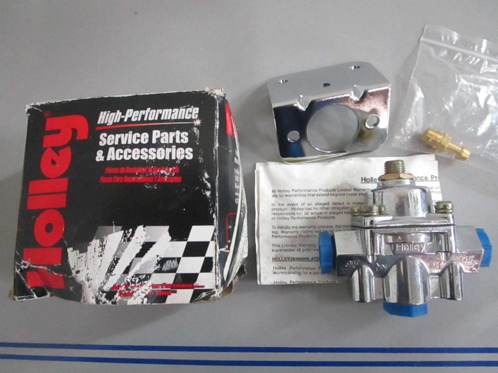 *NEW OEM* 0820 Holley Fuel Pressure Regulator 12-882