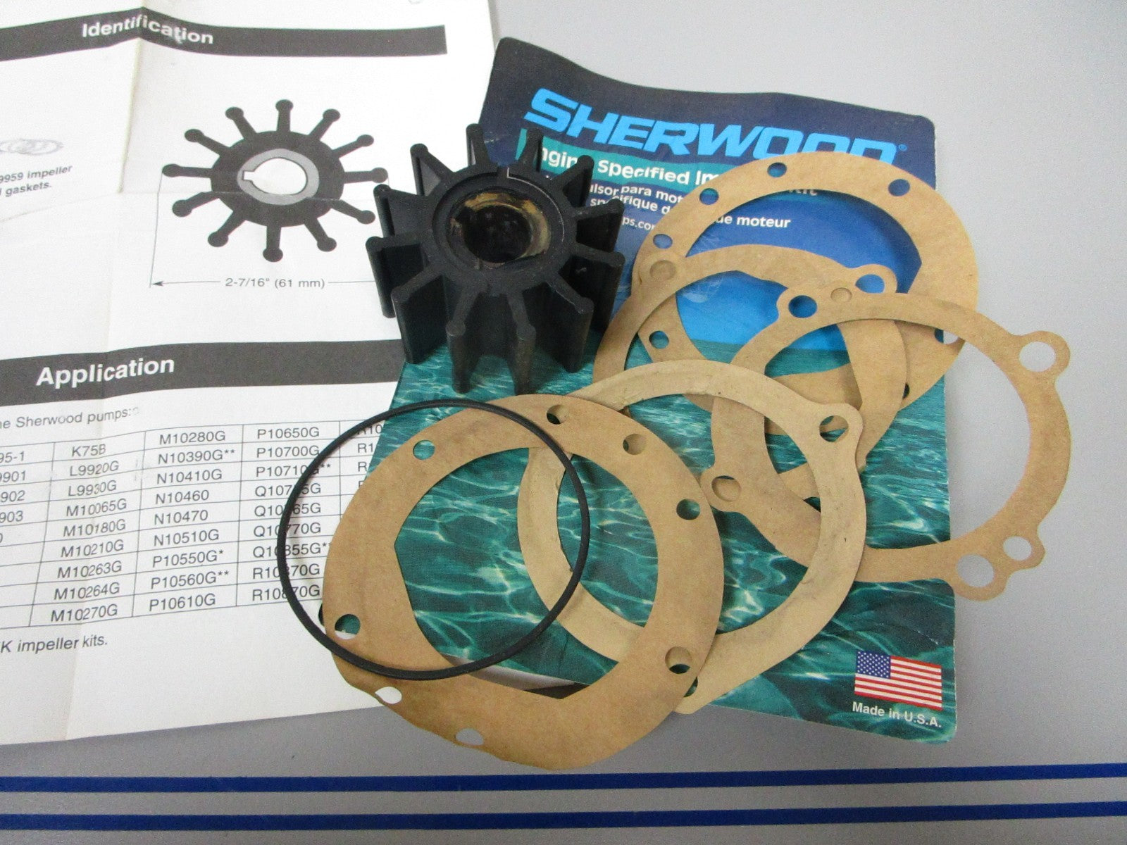 NEW OEM 09959K Sherwood Impeller Kit 0720