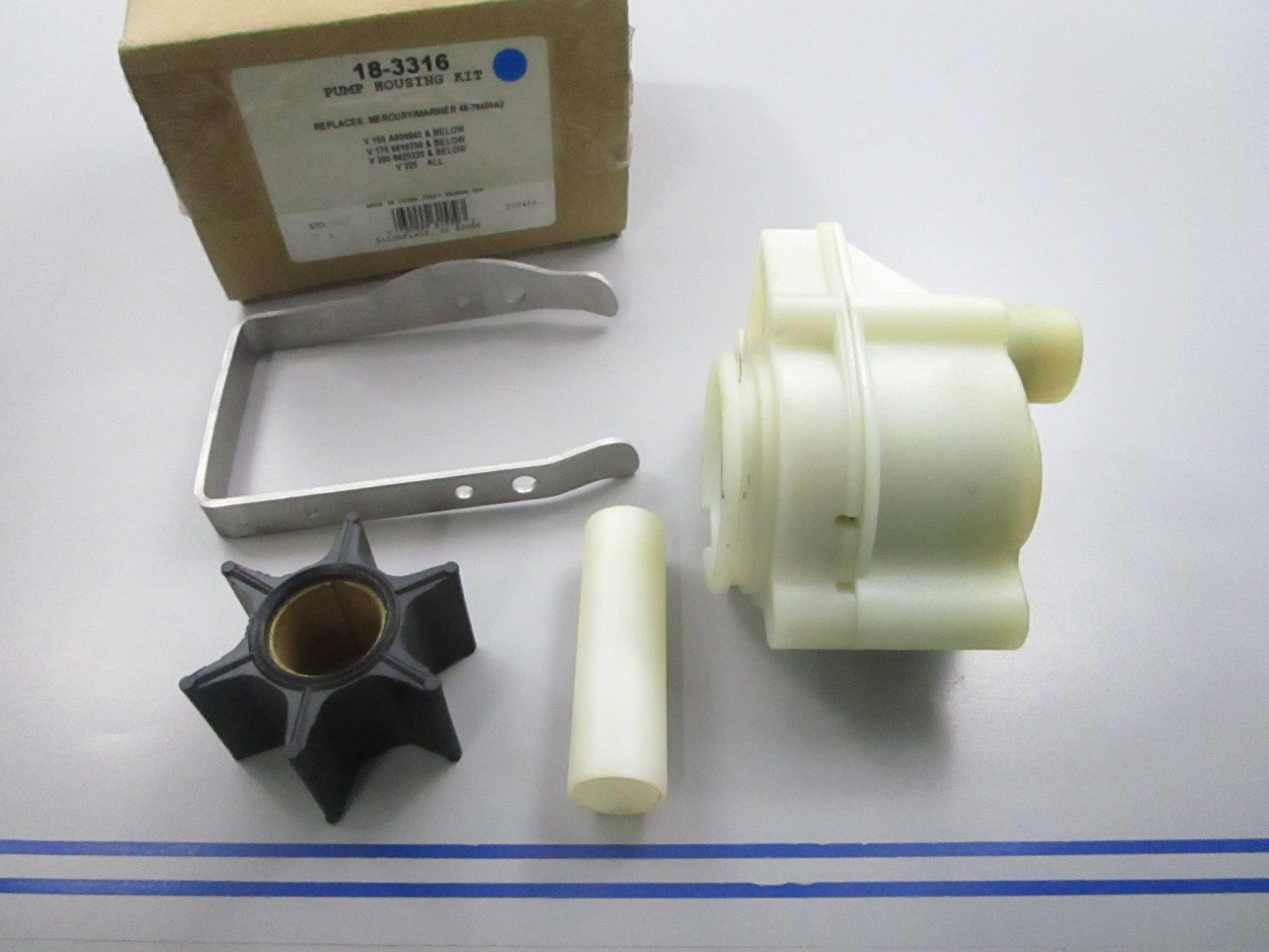 NEW 18-3316 Replaces: Mercury 46-78400A2 Sierra Pump Housing Kit 0810
