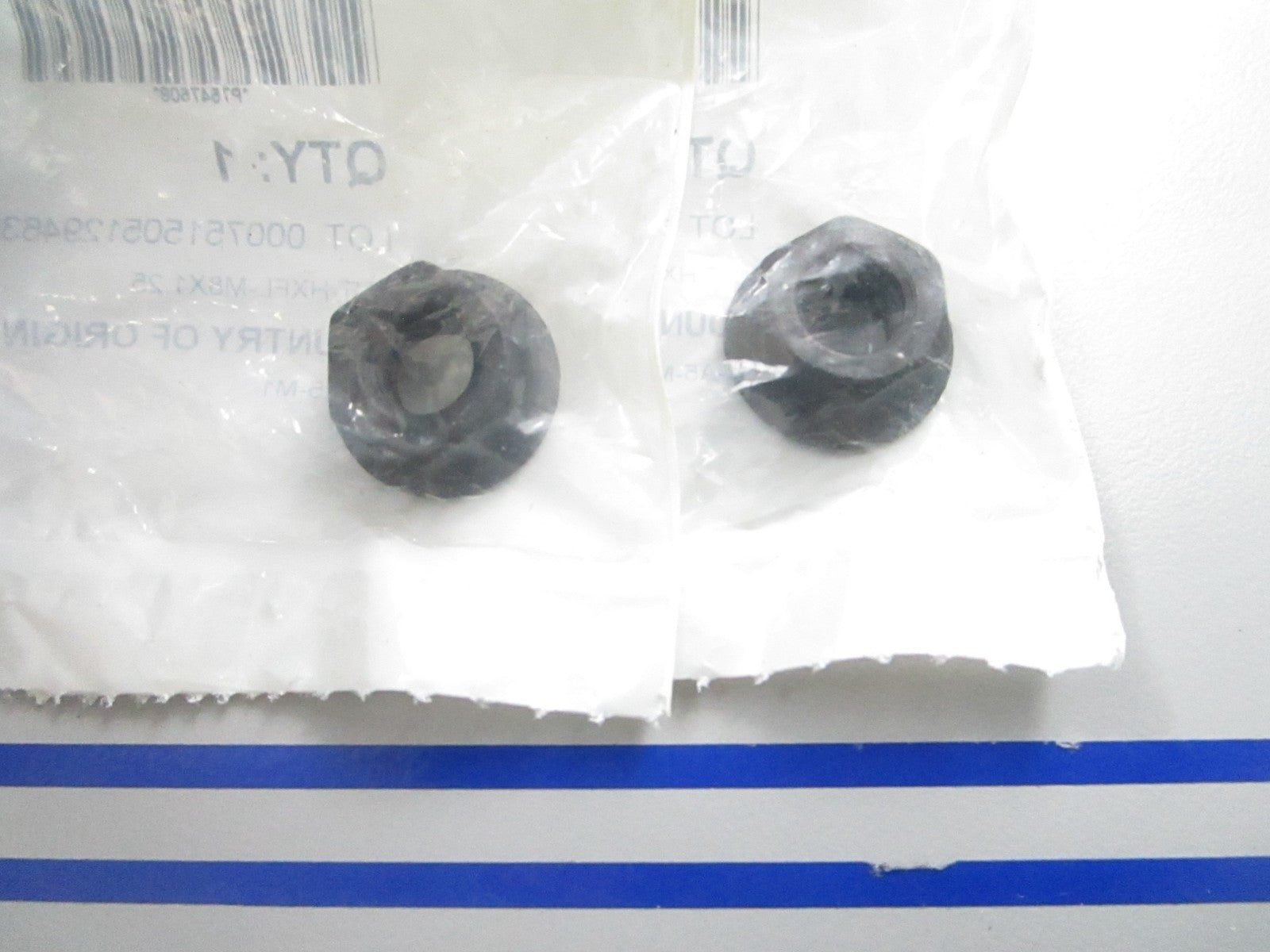 *NEW OEM* (LOT OF 2) 0810 Polaris M8 x 125 Hexagon Flange Nut 7547508