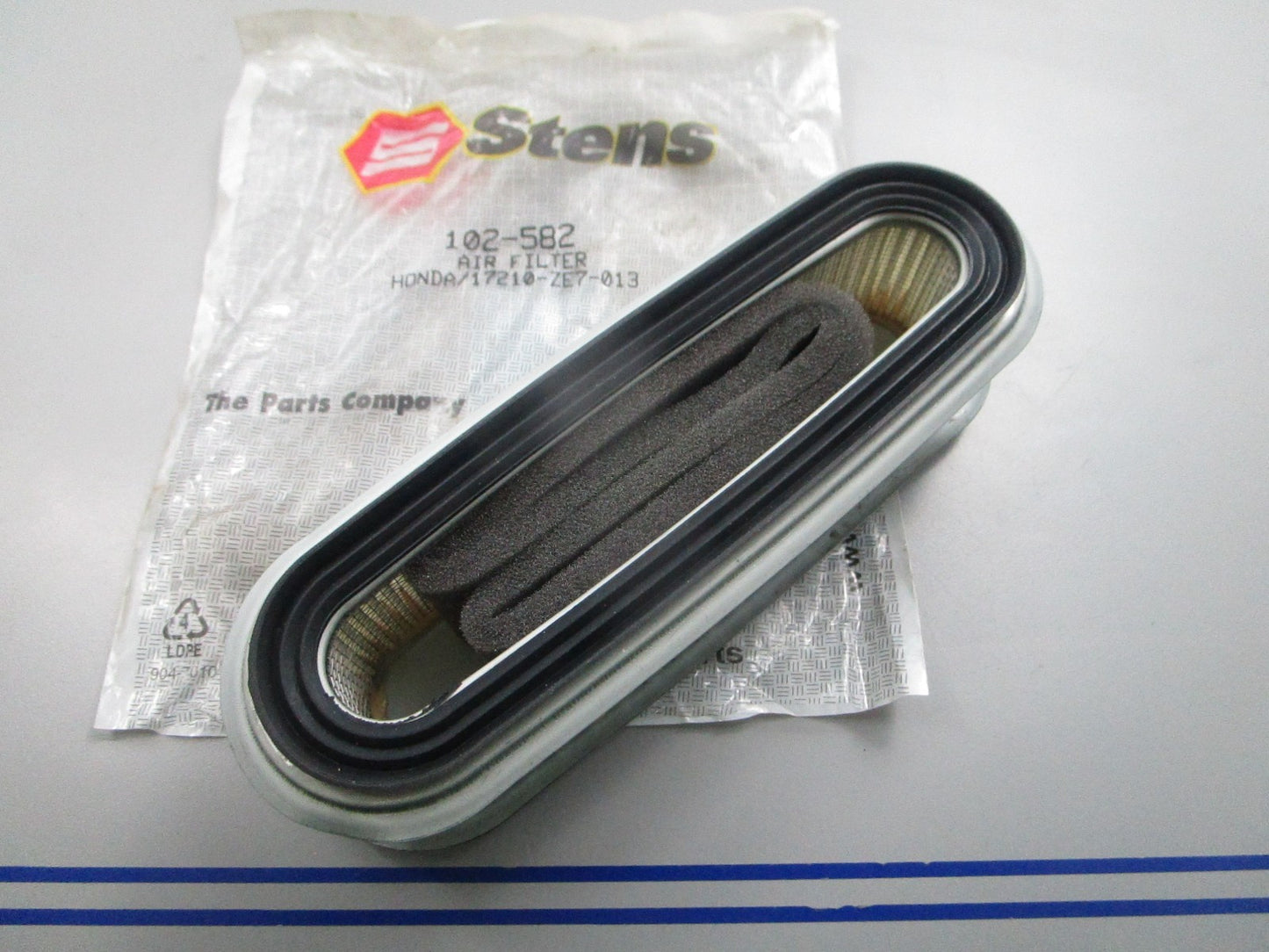 NEW Stens 102-582 Replaces: 17210-ZE7-013 Air Filter 0810