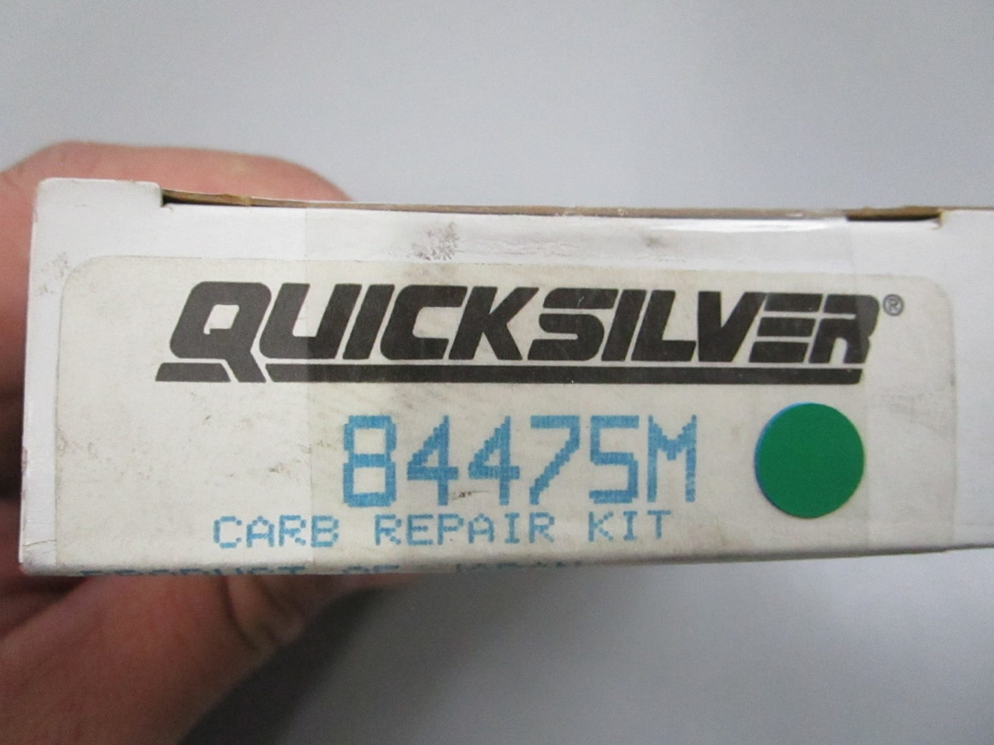 NEW OEM 84475M Mercury Quicksilver Carburetor Repair Kit 0810
