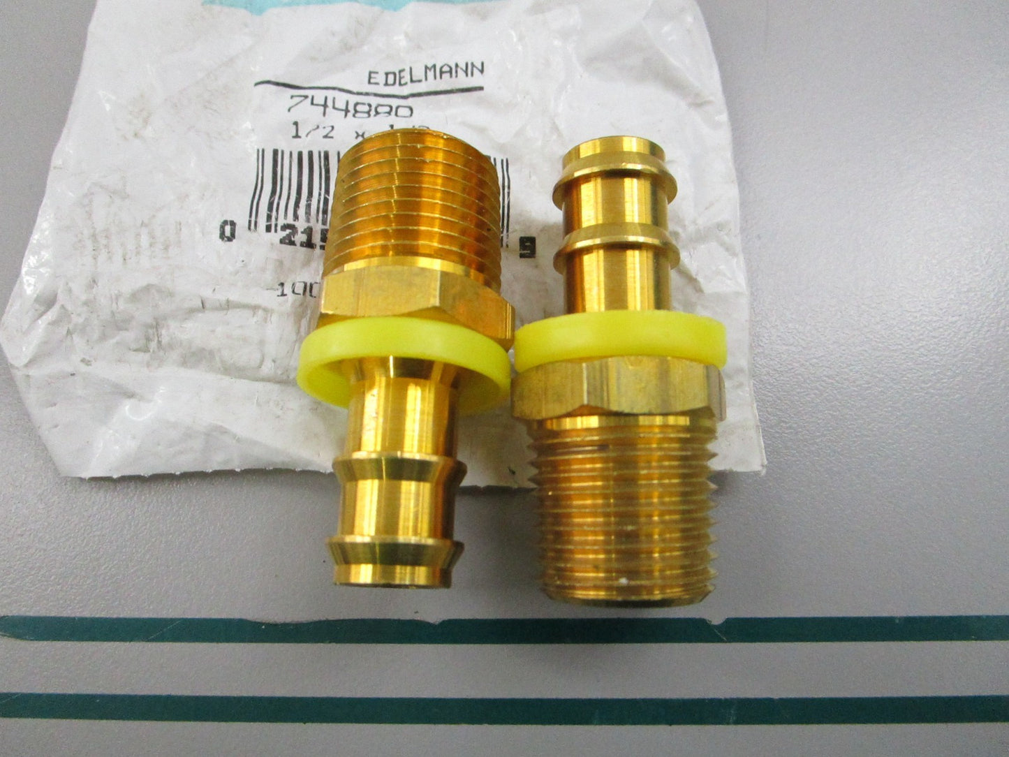 NEW (LOT OF 2) 744880 For: Gates Edelmann Fitting 0810