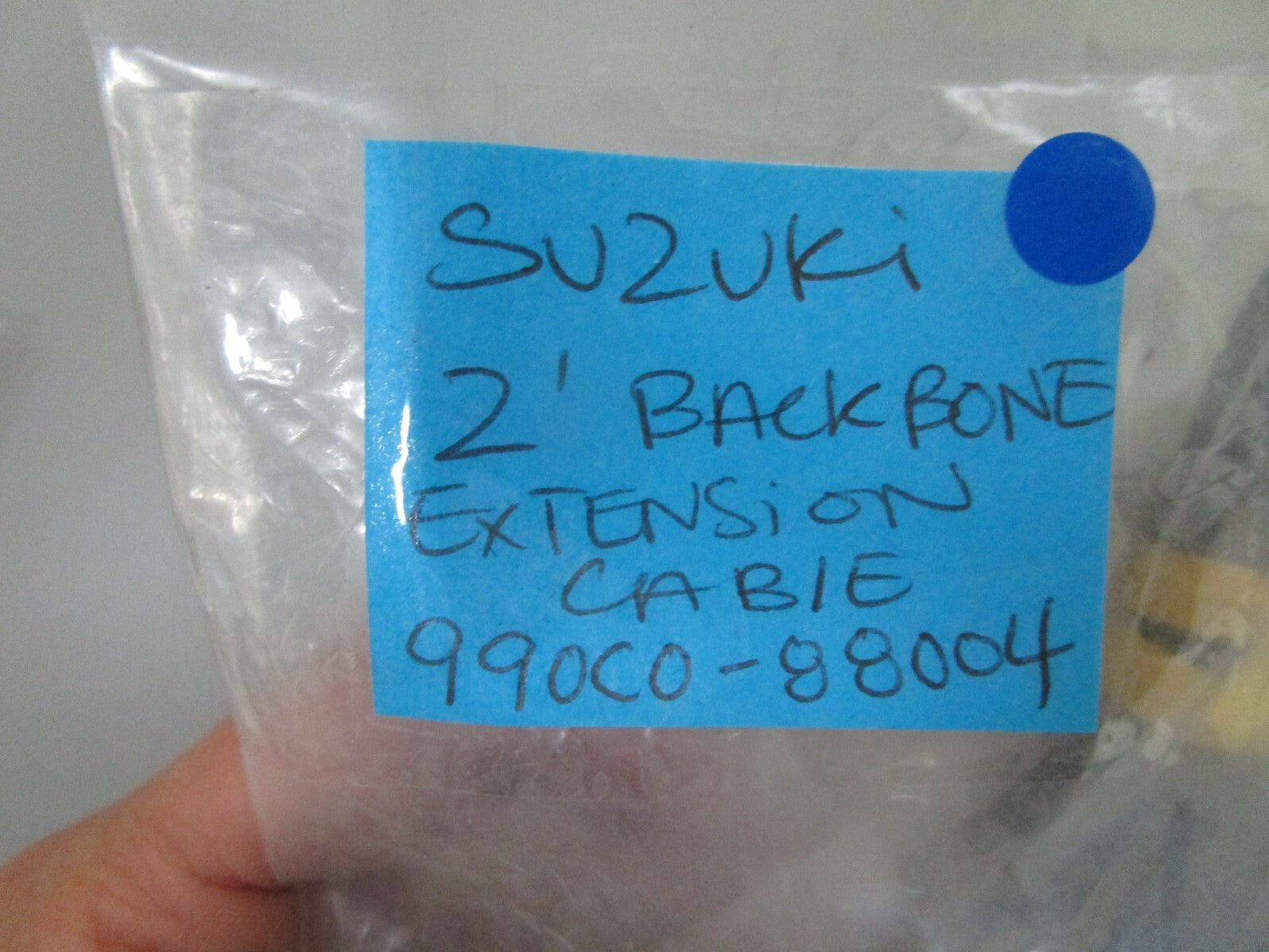 *NEW OEM* 0810 Suzuki 2' Backbone Extension Cable 990C0-88004