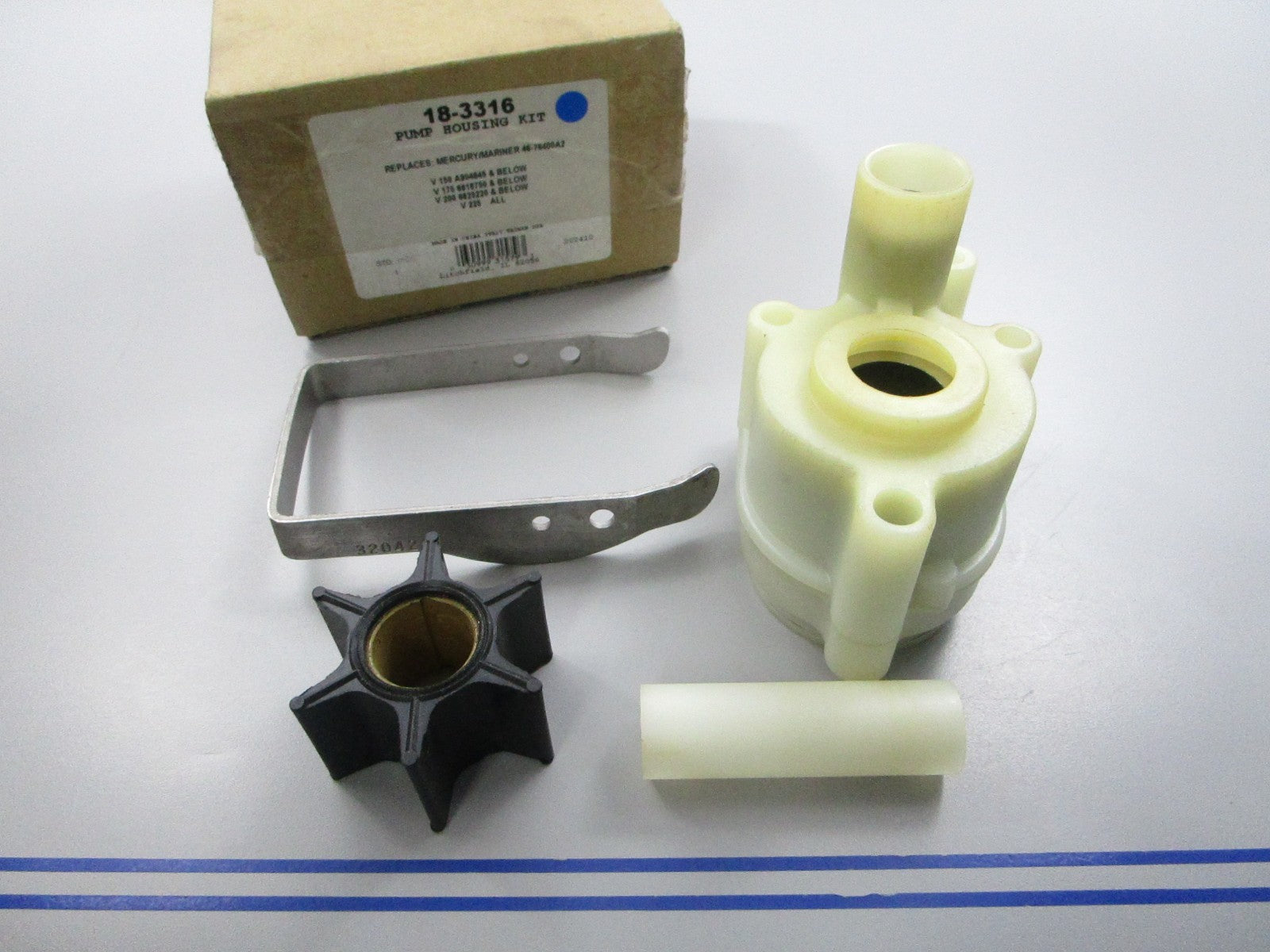 NEW 18-3316 Replaces: Mercury 46-78400A2 Sierra Pump Housing Kit 0810