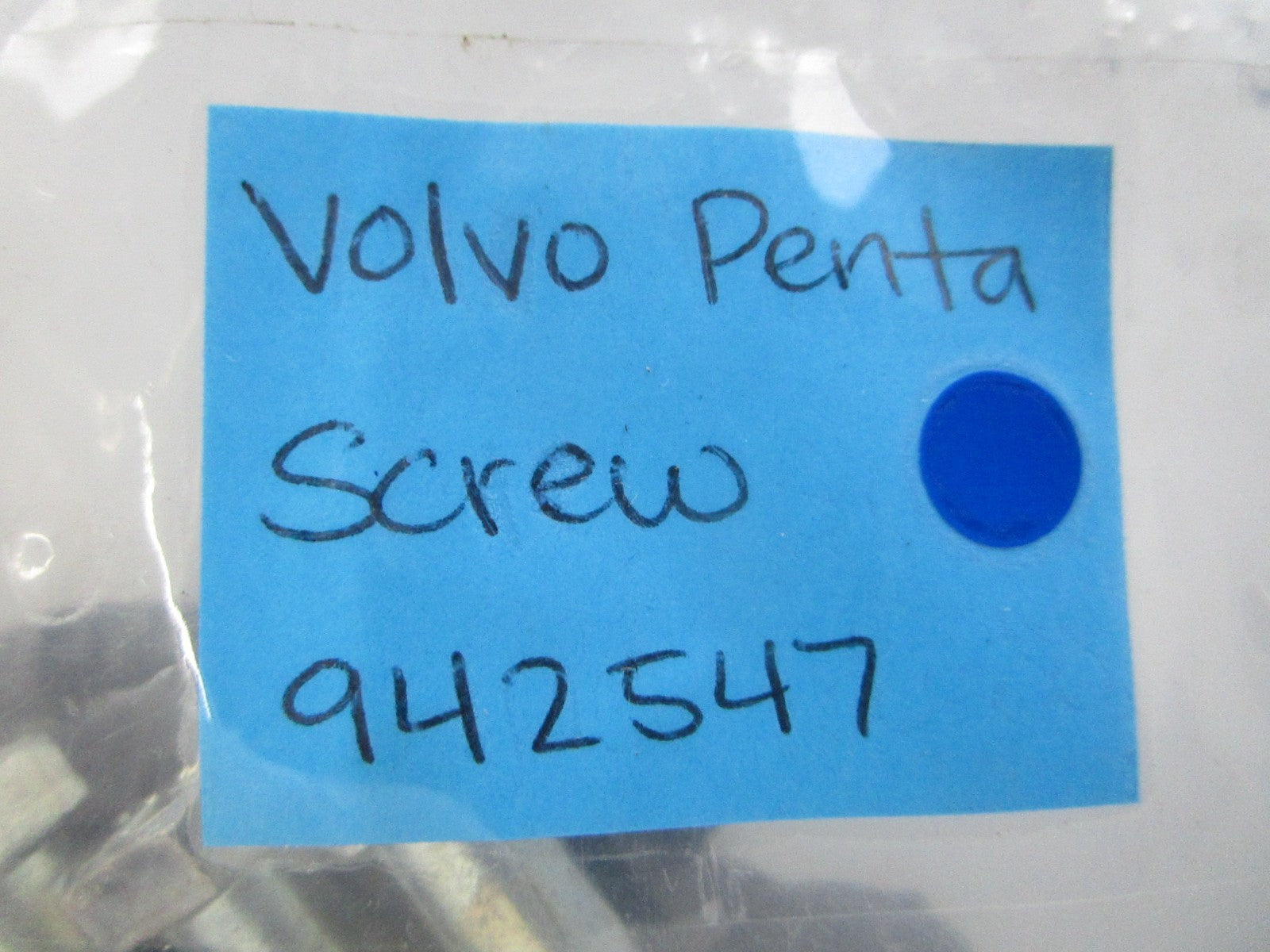 NEW OEM 942547 Volvo Penta Screw 0810