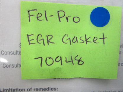 *NEW* 0810 Fel-Pro EGR Gasket 70948