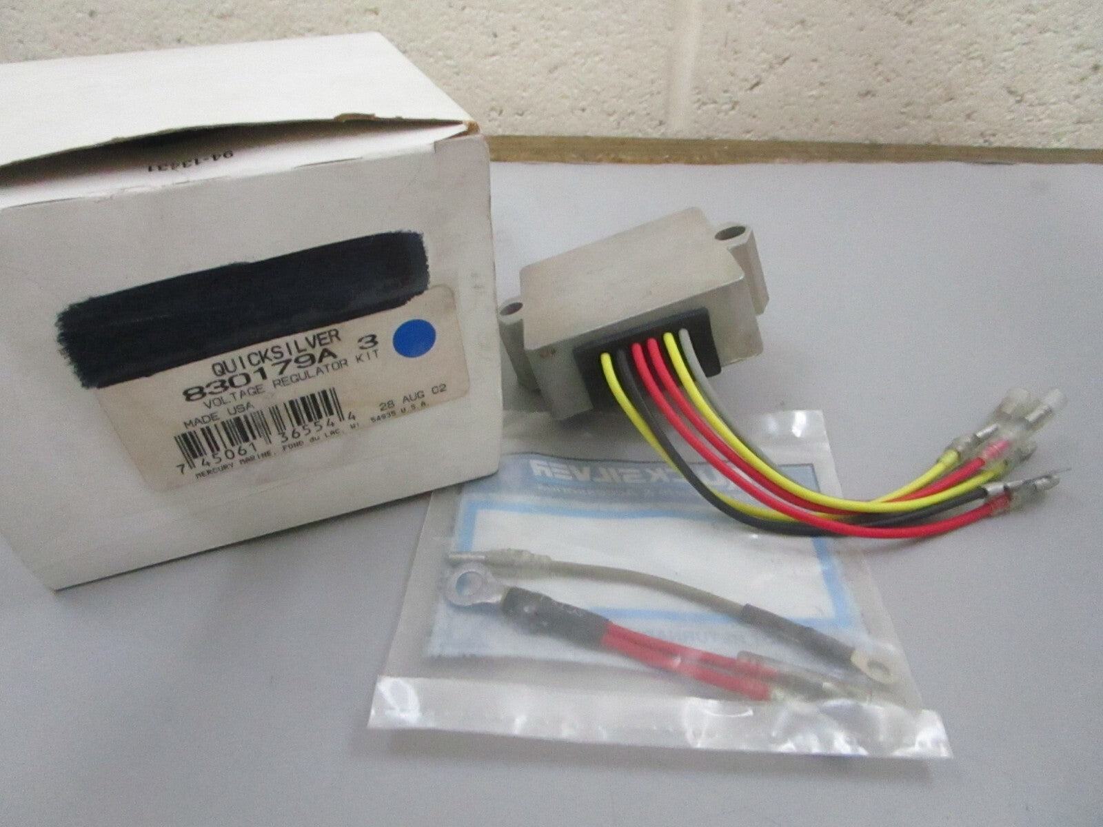 *NEW OEM* 0810 Mercury Quicksilver Voltage Regulator Kit 830179A 3