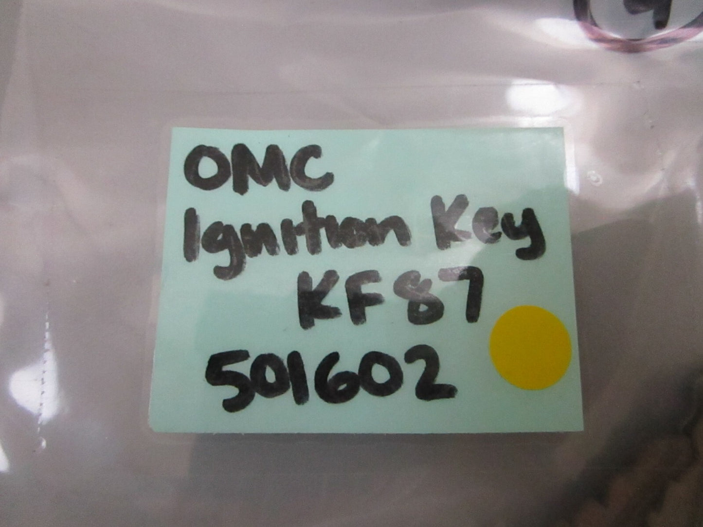 *NEW OEM* 0810 OMC Johnson Evinrude Ignition Key KF87 501602 0501602