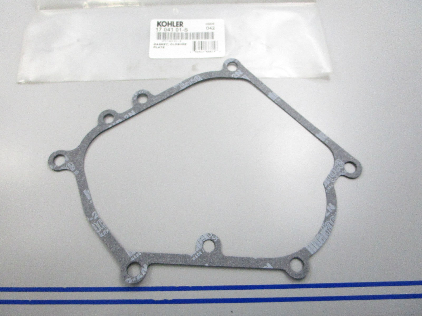 NEW OEM 17 041 01-S Kohler Closure Plate Gasket 0810