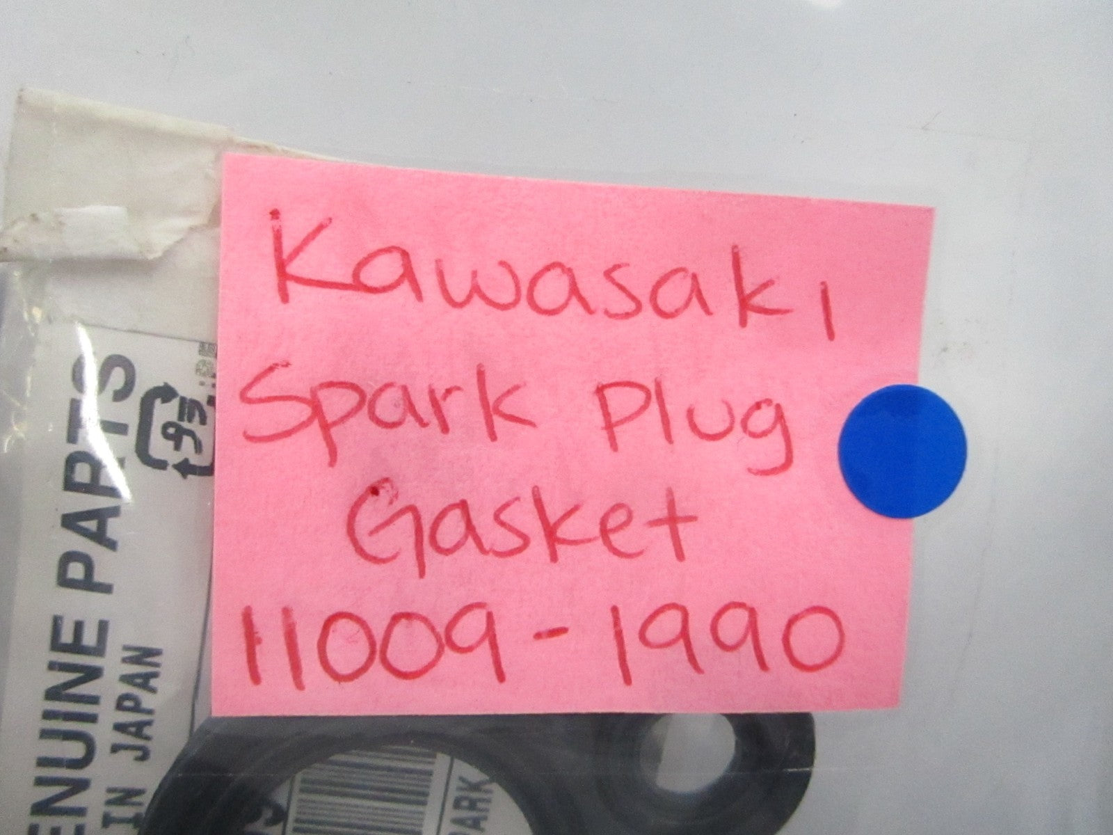 NEW OEM 11009-1990 Kawasaki Spark Plug Gasket 0810
