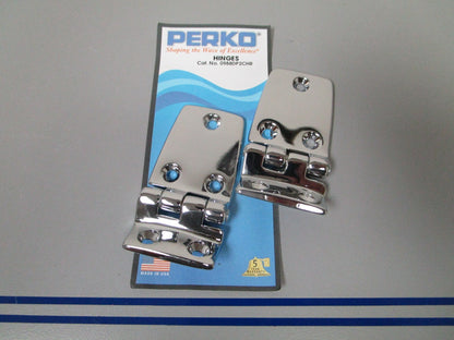 NEW OEM 0988DP2CHR Perko Hinges Set 0720