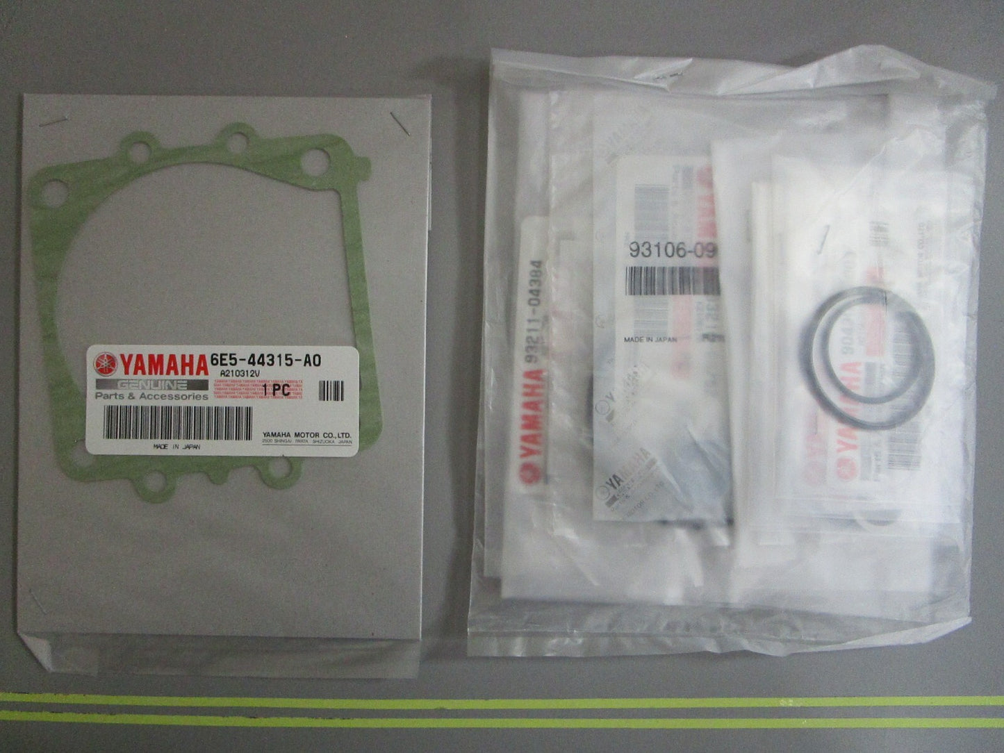 *NEW OEM* 0820 Yamaha Lower Unit Gasket Kit 6P2-W0001-22-00