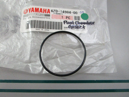 NEW OEM 67D-14984-00-00 Yamaha Float Chamber Gasket 0810