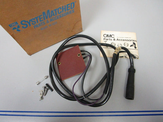 *NEW OEM* 0810 OMC Johnson Evinrude Wire & Fuse Tach Kit 173611 0173611