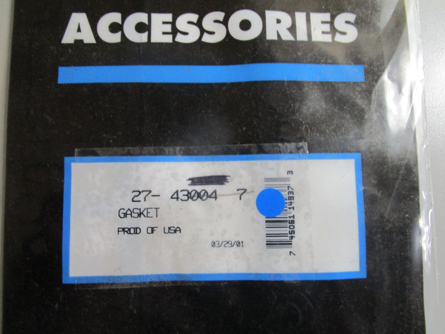 *NEW OEM* 0810 Mercury Quicksilver Gasket 27-43004 7