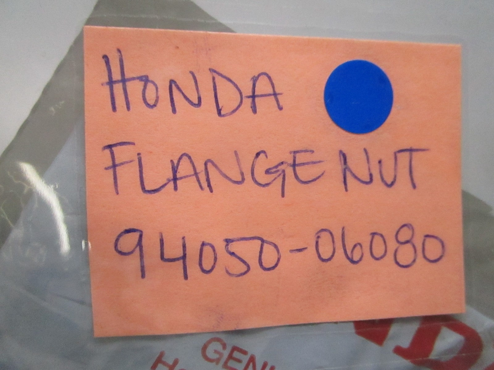 *NEW OEM* (LOT OF 2) 0810 Honda Flange Nut 94050-06080