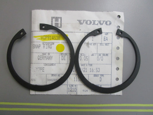 *NEW OEM* (LOT OF 2) 0810 Volvo Penta Snap Ring 914538