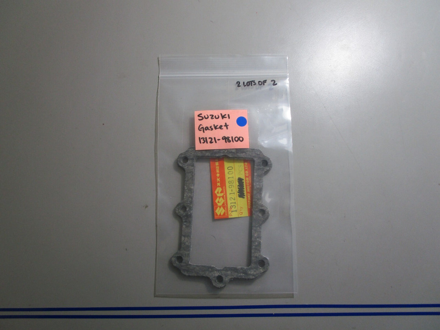 *NEW OEM* (LOT OF 2) 0810 Suzuki Gasket 13121-98100