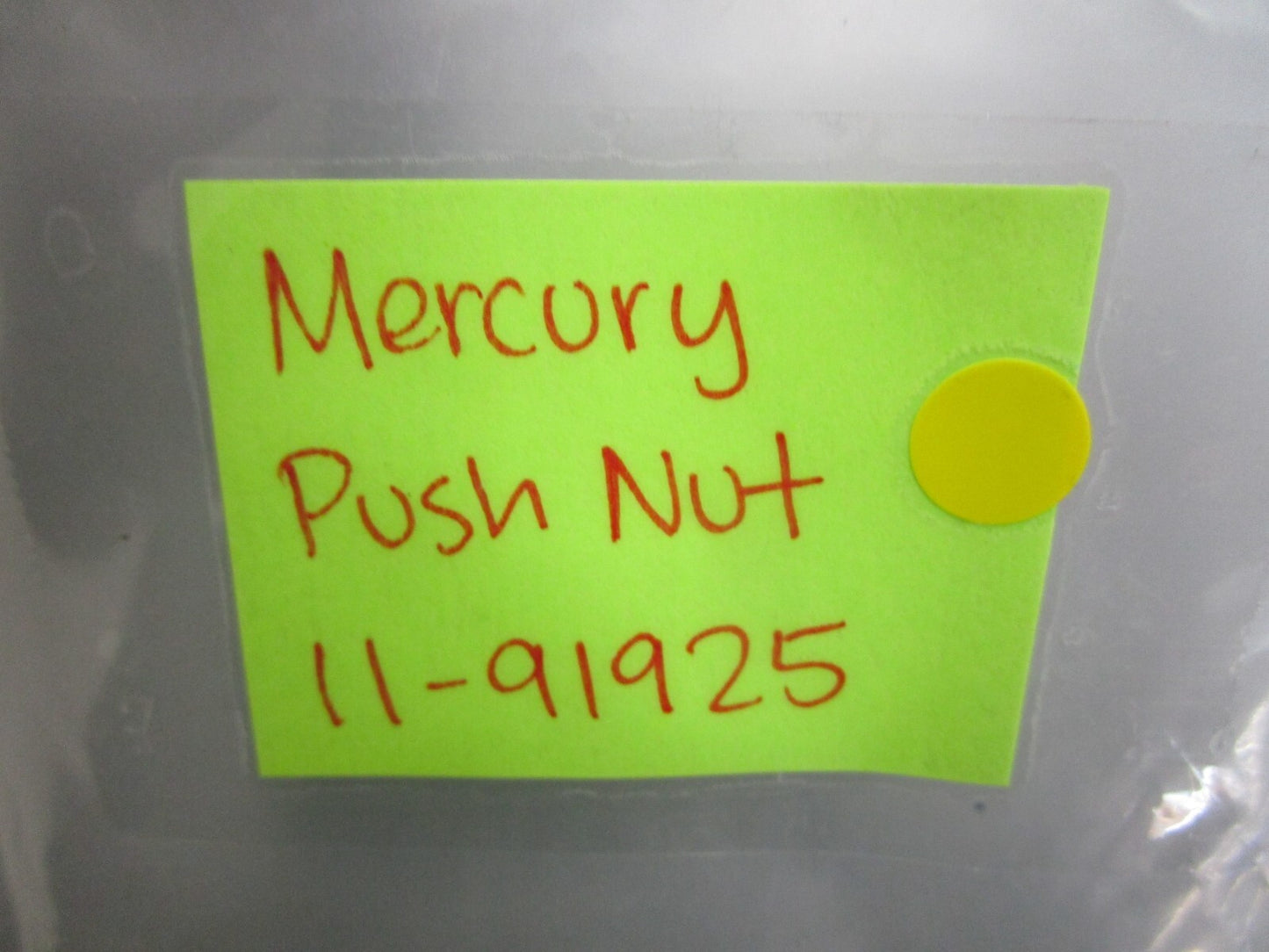 *NEW OEM* (LOT OF 3) 0810 Mercury Quicksilver Push Nut 11-91925