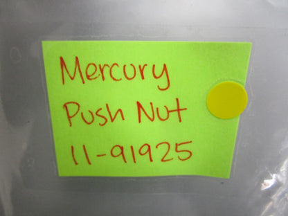 *NEW OEM* (LOT OF 3) 0810 Mercury Quicksilver Push Nut 11-91925