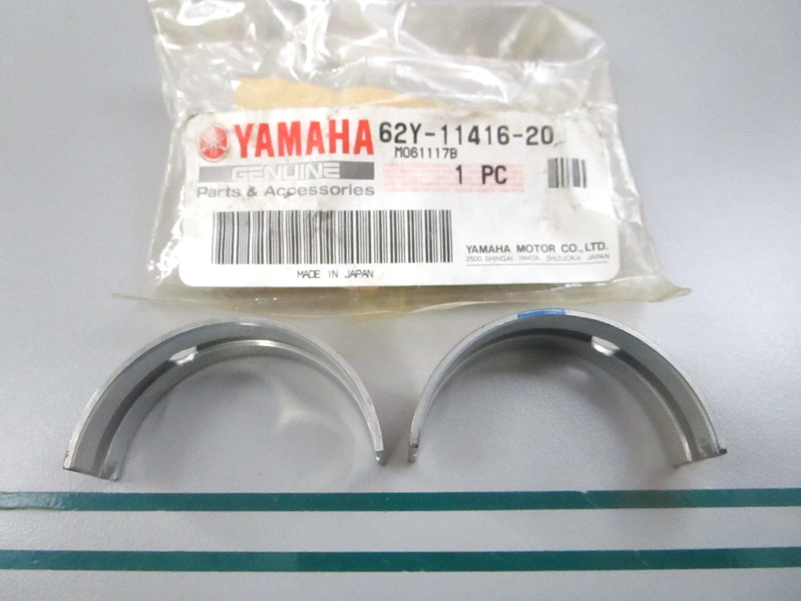 NEW OEM (LOT OF 2) 62Y-11416-20-00 Yamaha Crankshaft Bearing 0810