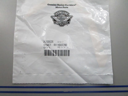 *NEW OEM* 0810 Harley Davidson  Housing Gasket 25700026