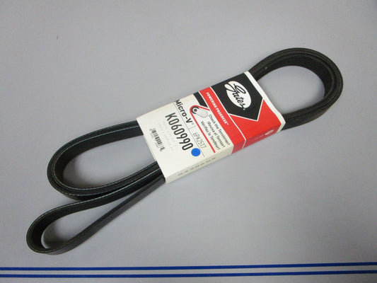 NEW K060990 Gates Micro-V 13/16" x 99 ⅝" Serpentine Belt 0720