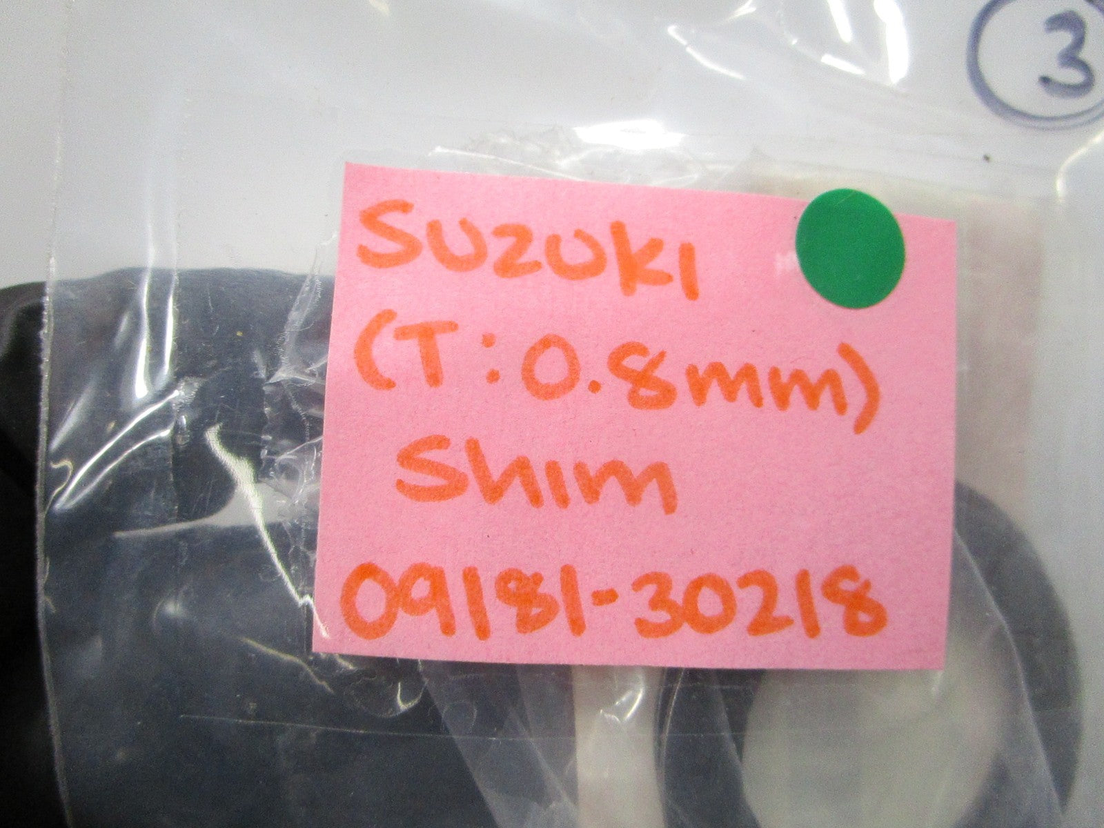 NEW OEM 09181-30218 Suzuki (T:0.8mm ) Shim 0810
