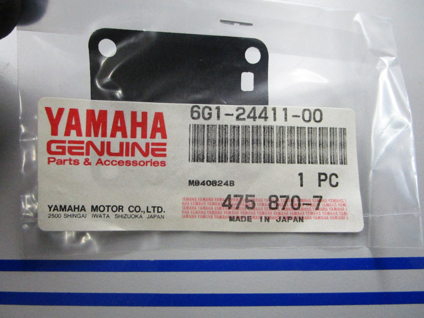 *NEW OEM* 0810 Yamaha Diaphragm 6G1-24411-00-00