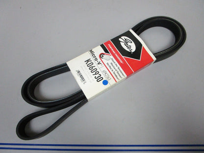 NEW K060930 Gates Micro-V 13/16" x 93 ⅝" Serpentine Belt 0720