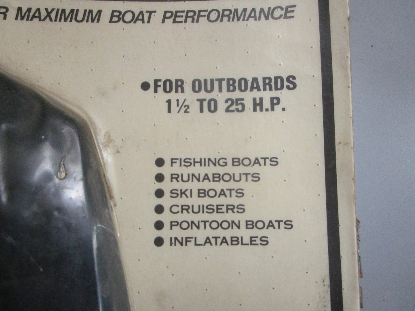 *NEW* 0820 Sting Ray Junior Hydrofoil Stabilizer For 1½ to 25HP
