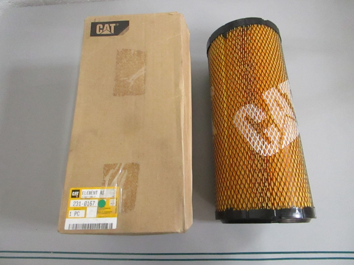 Caterpillar CAT 231-0167 Std Efficiency Engine Air Filter Kit NEW OEM 0820