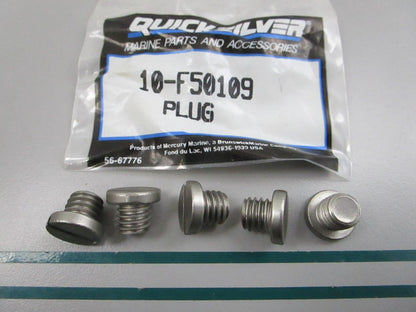 NEW OEM (LOT OF 5) 10-F50109 Mercury Quicksilver Plug 0810